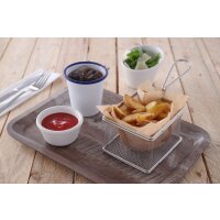 Miniatur-Snack-Frittierkörbe, HENDI, 100x80x(H)75mm