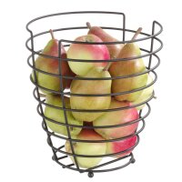 Obstkorb, schwarz, HENDI, ⌀230x(H)250mm