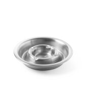 Aschenbecher mit Rinne, HENDI, ⌀160x(H)30mm