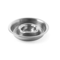 Aschenbecher mit Rinne, HENDI, ⌀160x(H)30mm
