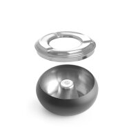 Aschenbecher, schwarz, HENDI, ⌀105x(H)58mm
