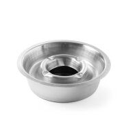Aschenbecher mit Aschebehälter, HENDI, ⌀140x(H)40mm