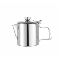 Kaffee-/Teekanne mit Klappdeckel, HENDI, 0,2L, ø74x(H)95mm