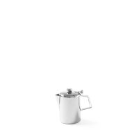 Kaffee-/Teekanne mit Klappdeckel, HENDI, 0,6L, ⌀97x(H)142mm