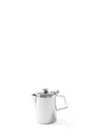 Kaffee-/Teekanne mit Klappdeckel, HENDI, 1,4L, ø126x(H)185mm