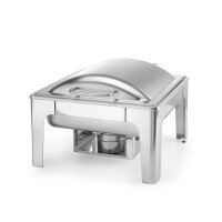 Chafing Dish GN 2/3, satiniert, HENDI, Profi Line, 6L, 395x430x(H)290mm