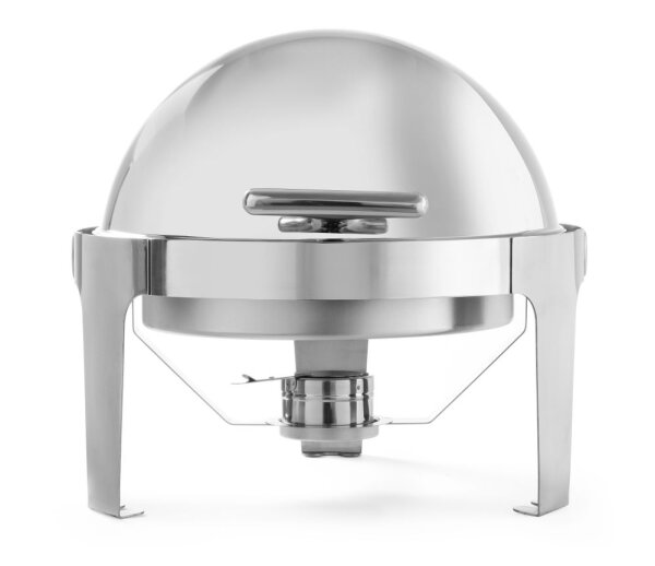Chafing Dish Rolltop - rund, HENDI, 5,6L, 510x540x(H)480mm
