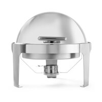 Chafing Dish Rolltop - rund, HENDI, 5,6L, 510x540x(H)480mm