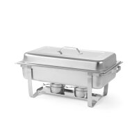 Chafing Dish Gastronorm 1/1, HENDI, Kitchen Line, 9L, 2 Stk., 600x358x(H)295mm