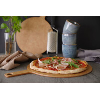 Pizzabrett mit Griff, HENDI, ⌀305x(H)6mm