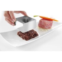 Speiseringe und Stampfer, quadratisch, HENDI, Stampfer,...