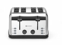 Toaster 4-fach, HENDI, 240V/1500W, 295x335x(H)180mm