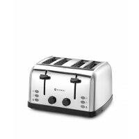 Toaster 4-fach, HENDI, 240V/1500W, 295x335x(H)180mm