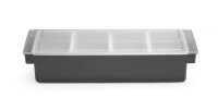 Zutatenbox – 3 Behälter, Bar up, 480x150x(H)100mm