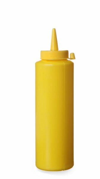 Spenderflaschen, HENDI, 0,35L, Gelb, ø55x(H)205mm