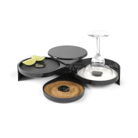 Zuckerrandhelfer, 3-teilig, BarUp, 200x160x(H)75mm