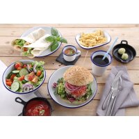 Salatschüssel, HENDI, 0,92L, ⌀160x(H)75mm
