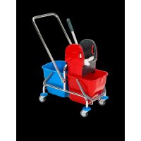 Doppelfahrwagen mit Deichsel  25 l SOLID