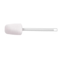 Teigschaber, löffelförmig Kitchen Line, HENDI, Kitchen Line, Weiß, 254x57mm