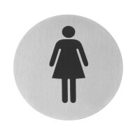 Türschilder, HENDI, Toilette, ⌀75mm