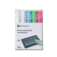 Kreidemarker 6 mm, HENDI, 1x pink, 1x grün, 1x blau,...