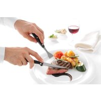 Steak-Gabel - 6 Stk., HENDI, Profi Line, 6 Stk., (L)200mm