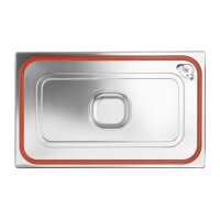 Gastronorm-Deckel mit Silikonrand, HENDI, Profi Line, GN 1/1, 530x325mm