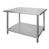 Zentraler Arbeitstisch, HENDI, Budget Line, 1200x600x(H)850mm
