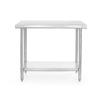Arbeitstisch zentral, HENDI, 1600x600x(H)850mm