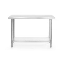 Arbeitstisch zentral, HENDI, Budget Line, 1800x600x(H)850mm
