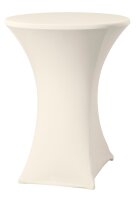 Stehtischhusse ø80-85 cm, HENDI, Weiß, ø850x(H)1150mm
