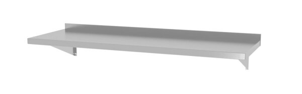 Wandregal, mit zwei Stahlbügeln, HENDI, 800x300x(H)250mm