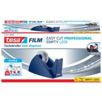 tesa Tischabroller Easy Cut® royalblau