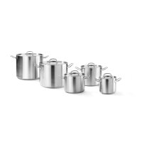 Gemüsetopf - mit Deckel, HENDI, Kitchen Line, 21L, ⌀320x(H)270mm