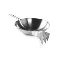 Wokpfanne, 3-Schichten - ohne Deckel, HENDI, ⌀360x(H)90mm