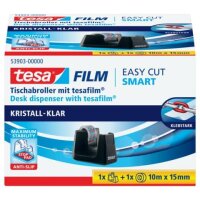 tesa Tischabroller Easy Cut® Smart schwarz