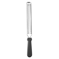 Zester, HENDI, designed by Robert Bronwasser, gerade, Schwarz, 36x395mm