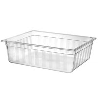 Gastronorm-Behälter 2/1, HENDI, GN 2/1, 58L, Transparent, 650x530x(H)200mm