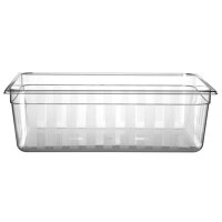 Gastronorm-Behälter 2/1, HENDI, GN 2/1, 58L, Transparent, 650x530x(H)200mm