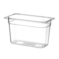 Gastronorm-Behälter 1/3, HENDI, Profi Line, GN 1/3, 5,7L, Transparent, 325x176x(H)150mm