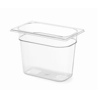 Gastronorm-Behälter 1/4, HENDI, Profi Line, GN 1/4, 4L, Transparent, 265x162x(H)150mm