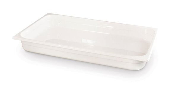 Gastronorm-Behälter 1/1, HENDI, GN 1/1, 9L, Weiß, 530x325x(H)65mm