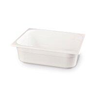 Gastronorm-Behälter 1/2, HENDI, GN 1/2, 6,5L, Weiß, 325x265x(H)100mm