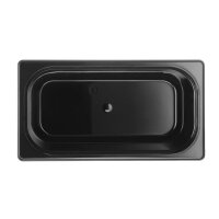Gastronorm-Behälter 1/3, HENDI, Profi Line, GN 1/3, 7,8L, Schwarz, 325x176x(H)200mm