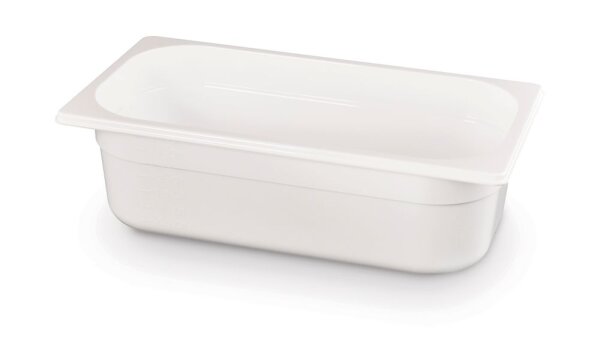 Gastronorm-Behälter 1/3, HENDI, GN 1/3, 5,7L, Weiß, 325x176x(H)150mm