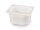 Gastronorm-Behälter 1/6, HENDI, GN 1/6, 2,4L, Weiß, 176x162x(H)150mm