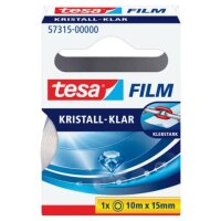 tesa KRISTALL-KLAR Klebefilm transparent gallery