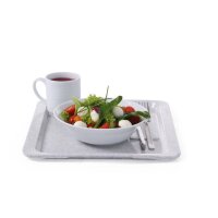 Polyestertablett für Selbstbedienungsrestaurants, AmerBox, GN 1/1, Granit, 530x325mm