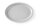 Fast-Food-Tablett aus Polypropylen, oval, HENDI, Schwarz, 265x195x(H)15mm
