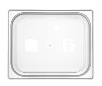 Gastronorm-Behälter 1/2, HENDI, GN 1/2, 9,5L, Transparent, 325x265x(H)150mm